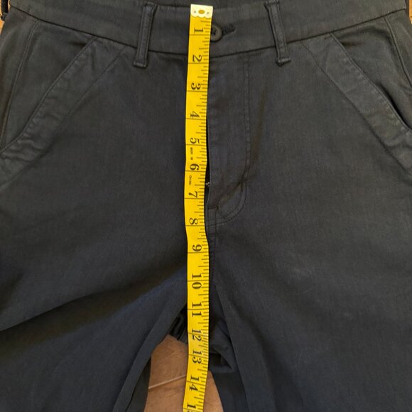 American Eagle Dark Charcoal Wide Leg Pants – Size 6 Long - Picture 6 of 10